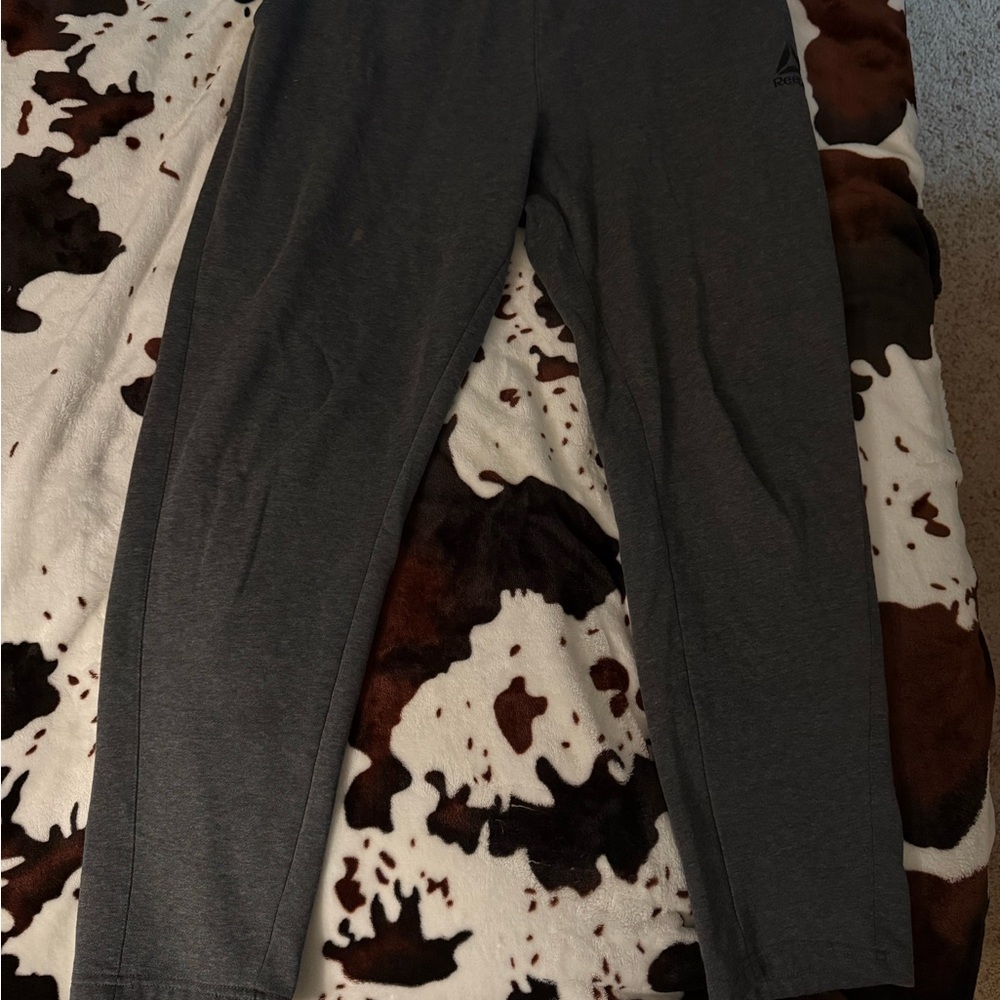 Reebok Gray Jogger Pants